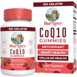 MaryRuth Organics CoQ10 Gummies | Coenzyme Q10 | Gummy Supplements for Heart Health & Cellular Health | Antioxidant | CoQ10 120 mg | Vegan | Non-GMO | Gluten Free | 60 Count | 1 Month Supply