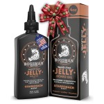 Bossman Jelly Beard Oil for Men (4 oz, Stagecoach Scent) - Softens, Moisturizes & Conditions with Natural Ingredients