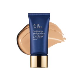 Este Lauder Double Wear 24-Hour Maximum Cover Camouflage Foundation for Face and Body SPF 15 | Full Coverage | Tattoo Cover Up Makeup Waterproof, 1.0 Fl Oz, 2W1 Dawn
