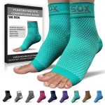 SB SOX Plantar Fasciitis Relief Socks - Ankle Brace Compression Sleeve - Arch Support for Foot Pain, Swelling, Heel Spurs - Foot Brace for Achilles Tendonitis Relief, Injury Recovery (Green, Large)
