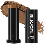 BLK/OPL Skin Perfecting Foundation Stick, SPF 15 Buildable & Blendable Face Foundation Makeup with Matte Finish - Full Coverage, Color Correcting & Sculpting - Hypoallergenic (Amber)