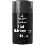 Hair Fibers for Thinning Hair For Women, Men. Plant-Based Formula for Instant Hairline & Bald Spot Coverage. Non-Itchy, Easy to Wash Out (Dark Brown)