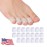 Toe Protectors Women & Men, 20 Pcs Corn Pads For Pinky Toe, Silicone Toe Protectors - Pain Relief Toe Separators For Women, Pinky Toe Protector For Bunion Blisters, Hammer Toes, Toenails Loss