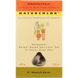 naturcolor Haircolor - Woodruff Blonde Hair Dye, 4 Fl Oz (8C)