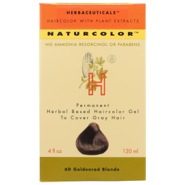 naturcolor Haircolor - Goldenrod Hair Dye, 4 Fl Oz (6D)
