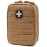 Carlebben EMT Pouch MOLLE Ifak Pouch Tactical MOLLE Medical First Aid Kit Utility Pouch (With Medical Supplies Tan)