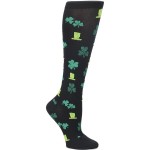 Nurse Mates Women\'s Calf Socks | 12-14 mmHg Compression | Superior Support & Comfort | 1 Pair | St Patty\'s Day
