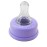 nfant | Slow Flow Nipple, Purple (6ml/min), 4-Pack