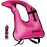 Lyuwpes Snorkel Vest Adult Inflatable Snorkeling Jackets Man Women Unisex Pink