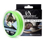 Maxcatch Braided Fly Line Backing for Fly Fishing 20/30lb(White, Yellow, Orange, Black&White, Black&Yellow) (Green, 20lb,100yards)