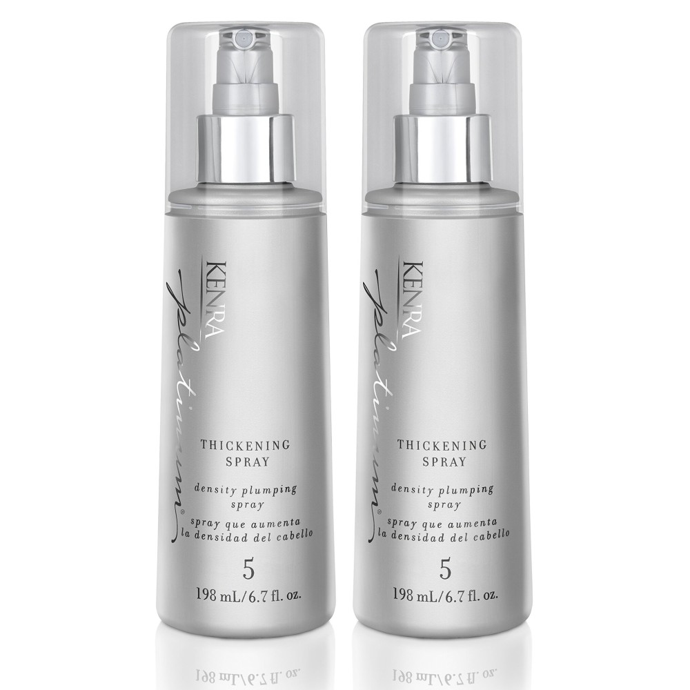 Kenra Professional Platinum Thickening Spray 5 | Volumizing Styler | All Hair Types | 6.7 fl. oz. (2-Pack)
