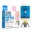 Flip-It! 1-Pack Bottle Emptying Kit - No more wasted product - Fits most plastic bottles - Get out every drop of Shampoos, Lotions, & More - 1 Base Cap, 3 Adapters - Pastel Color Edition