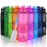 ZORRI Sport Water Bottle Kids, 700ml/24oz - Bpa Free Eco-Friendly Tritan Plastic, Reusable Drinks Water Bottles Filter, Leak Proof Flip Top, Open 1-Click Gym, Yoga, Running