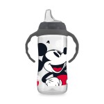 NUK Disney Large Learner Spill Proof Sippy Cup, Mickey Mouse, 10 Oz 1-Pack - BPA Free, Spill Proof Sippy Cup