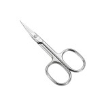 LIVINGO Premium Manicure Scissors Multi-purpose Stainless Steel Cuticle Pedicure Beauty Grooming Kit for Nail, Eyebrow, Eyelash, Dry Skin Curved Blade 3.5 inch