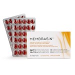 Membrasin Vaginal Moisture Support Vitality Pearls, Menopause Supplement for Vaginal Dryness & Itch, Estrogen-Free Supplement, 100% Natural Formula, Made with Sea Buckthorn Oil, 60 Oral Softgels