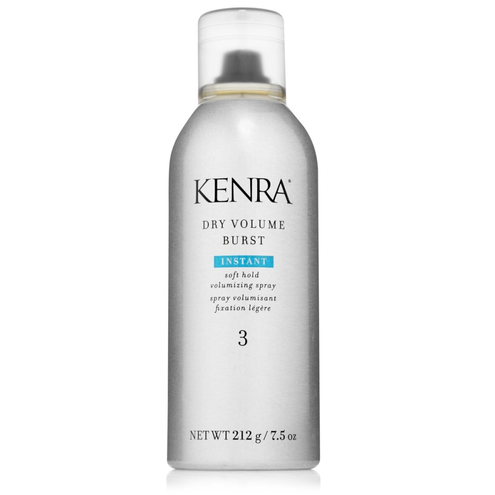 Kenra Professional Dry Volume Burst 3 | Instant Volume Hairspray | Soft Hold Volumizing Spray | Dry Application | All Hair Types | 7.5 oz