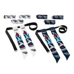 NFL Tennessee Titans Unisex Franklin Sports NFL Tennessee Titans Youth Flag Football Setfranklin Sports NFL Tennessee Titans Youth Flag Football Set, White, One Size
