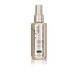 Kenra Professional Platinum Luxe One Leave-In | All-In One Miracle Spray | Enriched with Precious Gold | Opulent Slip & Shine | Thermal/Heat Protection | Medium To Coarse Hair | 5 fl. Oz