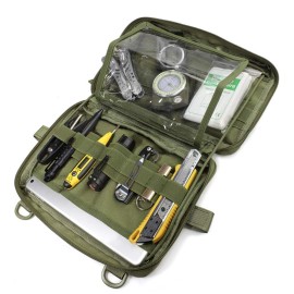 ECO SOUL 50 Count Square Palm Leaf Plates of 6 Inch - Disposable, Eco-Friendly, Biodegradable Bamboo Plates - Perfect for Parties, Catering, Weddings & Large Events