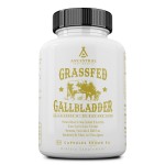 Ancestral Supplements Grass Fed Beef Gallbladder Supplements with Ox Bile and Liver, 500mg, Liver and Gallbladder Support Complex Promotes Gallbladder & Digestive Health and Bile Flow, 180 Capsules