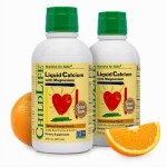 ChildLife Essentials Liquid Calcium Supplement for Kids - Baby Calcium with Magnesium, Zinc, and Vitamin D3 - Orange Flavor, 16 fl oz (2 Pack)
