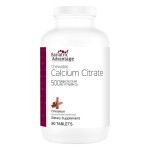 Bariatric Advantage Calcium Citrate Chewable 500mg with Vitamin D3 for Bariatric Surgery Patients Including Gastric Bypass and Sleeve Gastrectomy, Low Sugar - Cinnamon Flavor, 90 Count