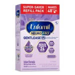 Enfamil NeuroPro Gentlease Baby Formula, Brain and Immune Support with DHA, Clinically Proven to Reduce Fussiness, Crying, Gas and Spit-up in 24 Hours, Non-GMO, Powder Refill Box, 30.4 Oz