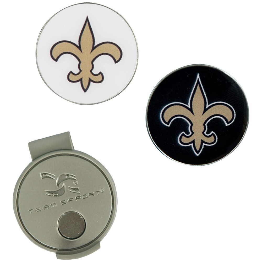 Team Effort New Orleans Saints Hat Clip & Ball Markers Set