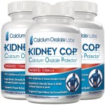 KIDNEY C.O.P. Calcium Oxalate Protector 120 Capsules, Kidney Support for Calcium Oxalate Crystals, Helps Stops Recurrence of Stones, Stronger Than Chanca Piedra Stone Breaker Supplements, 3 Pack