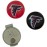 Team Effort Atlanta Falcons Hat Clip & Ball Markers Set