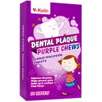 Dental Plaque Disclosing Tablets for Kids & Adults - Showing Plaque by Changing Color - Helps Teach Brushing Habits for Clean Teeth - 36 Count