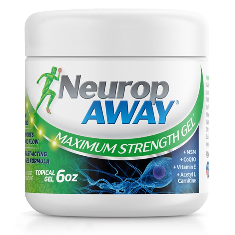 NeuropAWAY Maximum Strength Gel, for Nerve discomfort, Burning, Tingling, and Numbness 6oz