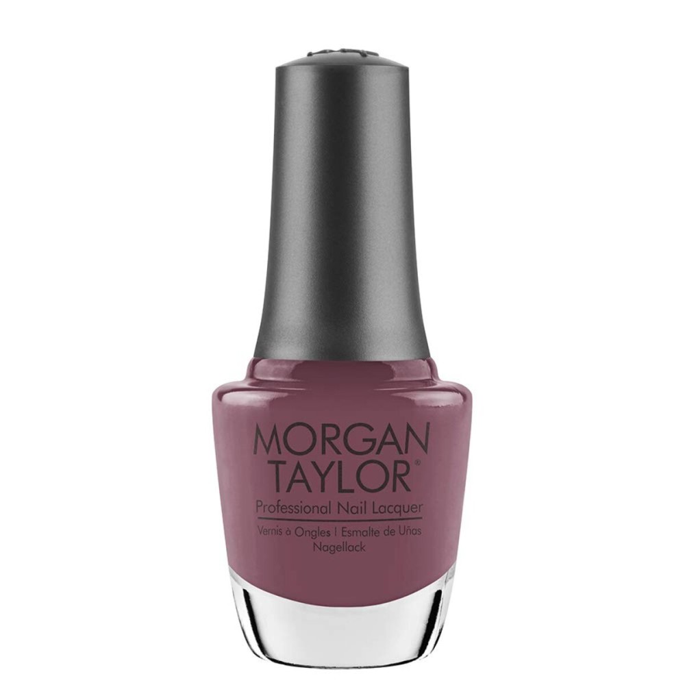 Morgan Taylor Nail Lacquer (Must Have Mauve) Mauve Professional Lacquer, Vibrant, Chip-Resistant, Fast-Drying, Long-Lasting, High-Shine, Perfect for Manicures & Pedicure, 0.5 ounce.