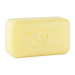 Pre de Provence Artisanal Soap Bar, Natural French Skincare, Enriched with Organic Shea Butter, Quad Milled for Rich, Smooth & Moisturizing Lather, Sweet Lemon, 5.3 Ounce