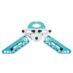 Pine Ridge Archery unisex adult Kwik Stand Bow Support, White/Turquoise, Universal US