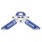 Pine Ridge Archery unisex adult Kwik Stand Bow Support, White/Blue, Universal US