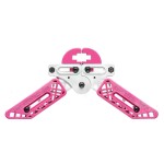 Pine Ridge Archery unisex adult Kwik Stand Bow Support, White/Pink, Universal US