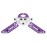 Pine Ridge Archery unisex adult Kwik Stand Bow Support, White/Purple, Universal US