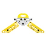 Pine Ridge Archery unisex adult Kwik Stand Bow Support, White/Yellow, Universal US