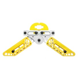 Pine Ridge Archery unisex adult Kwik Stand Bow Support, White/Yellow, Universal US