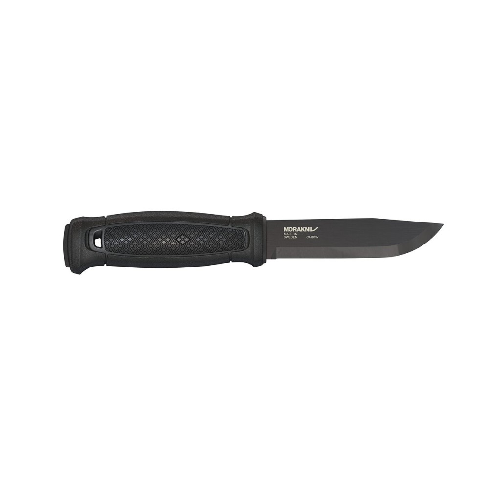 Morakniv Garberg Full Tang Fixed Blade Knife with Carbon Steel Blade, 4.3-Inch, MOLLE Multi Mount System, Black