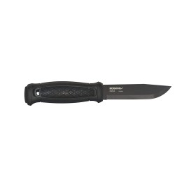Morakniv Garberg Full Tang Fixed Blade Knife with Carbon Steel Blade, 4.3-Inch, MOLLE Multi Mount System, Black
