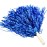 baotongle 12 PCS Cheerleading Squad Spirited Fun Poms Pompoms Cheer Costume Accessory for Party Dance Sports (Blues)