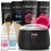 KoluaWax Premium Waxing Kit for Women - Beginner Friendly - Complete Wax Kit that includes 14oz of Wax Beads, Applicator, Pre and Post Care, Suitable for Sensitive Skin (Black)
