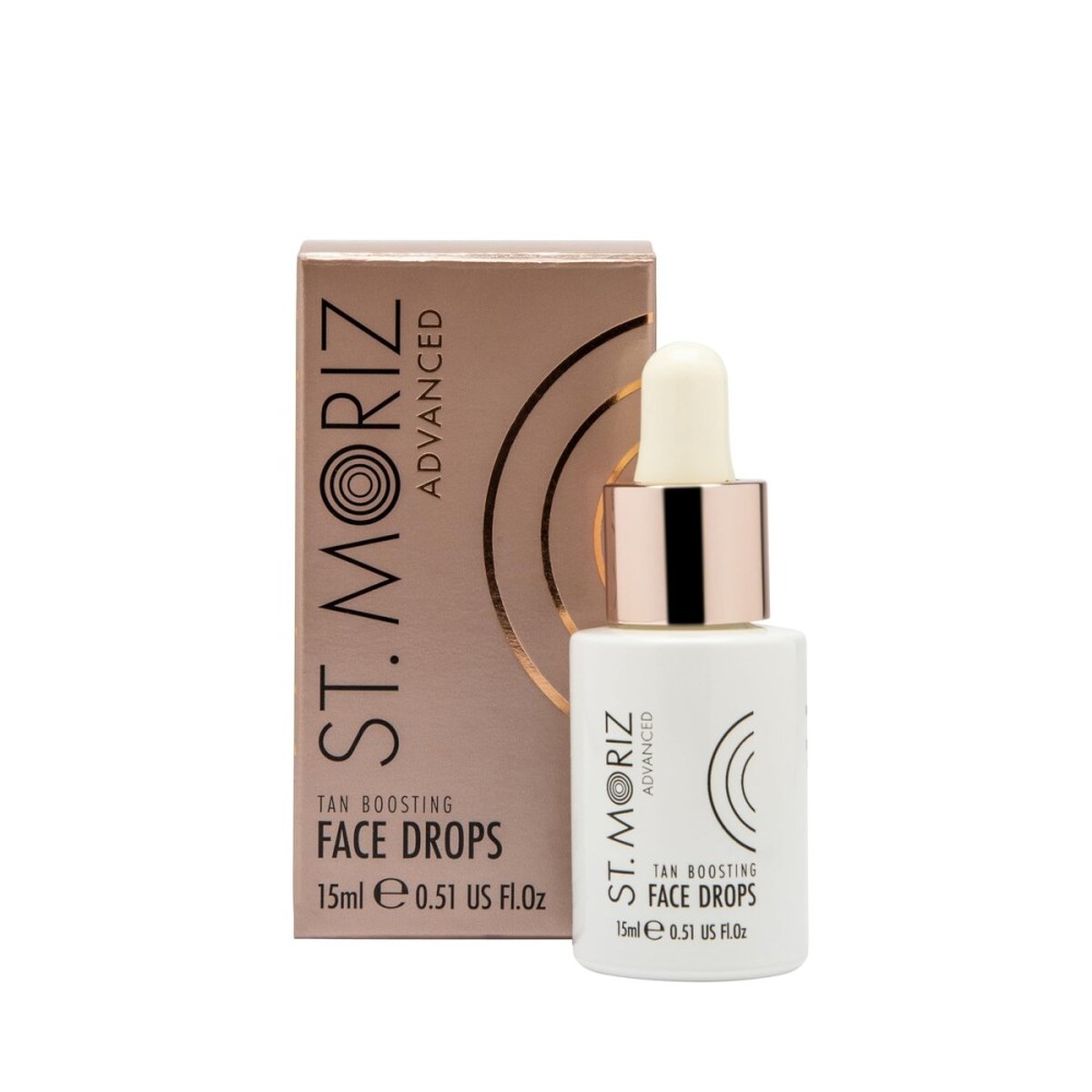 St Moriz Advanced Self Tanning - Tan Boosting - Self Tanner Bronzing Drops for Face - Face Tanning Drops to Add to Moisturizer (0.51 fl oz)