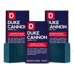 Duke Cannon Supply Co. Big Brick of Soap for Men - Naval Diplomacy, Refreshing Ocean Scent, Extra Large 10 oz Bars, 3-Pack
