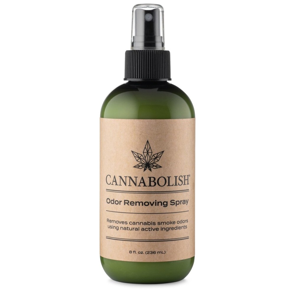 Cannabolish Wintergreen Smoke Odor Eliminator Spray and Air Freshener, 8 fl. oz, Natural Ingredients