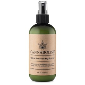 Cannabolish Wintergreen Smoke Odor Eliminator Spray and Air Freshener, 8 fl. oz, Natural Ingredients