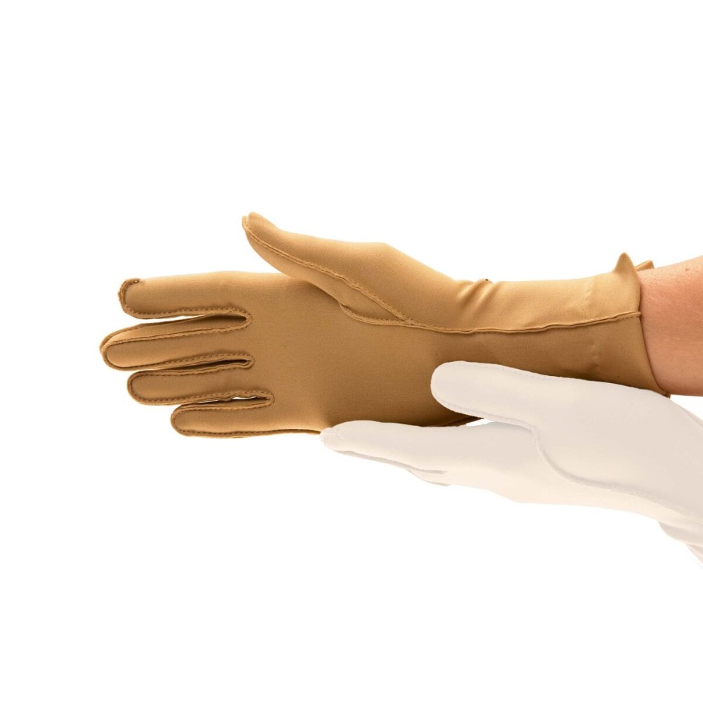 Isotoner Therapeutic Gloves, Right, Medium, Full Finger